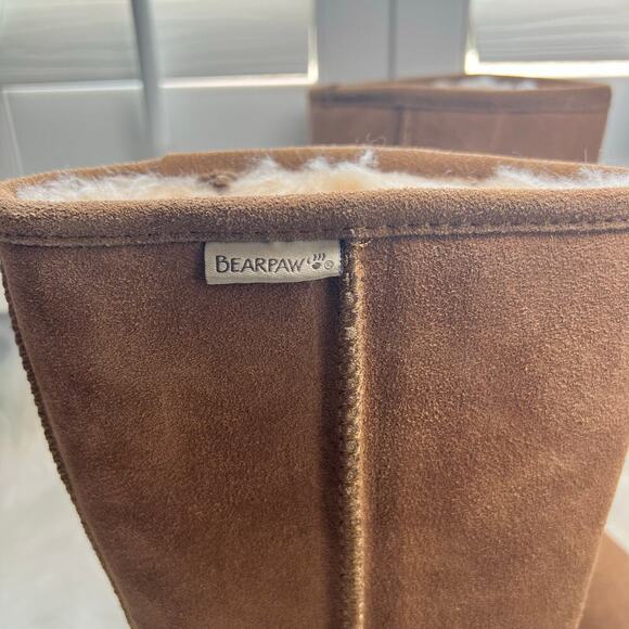 New With Flaw Women’s BEARPAW Emma Tall Winter Boot Size 6 - Picture 4 of 9